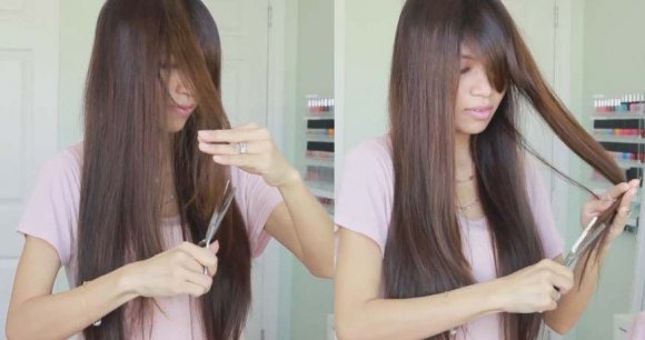 Как обрезать волосы лесенкой самостоятельно