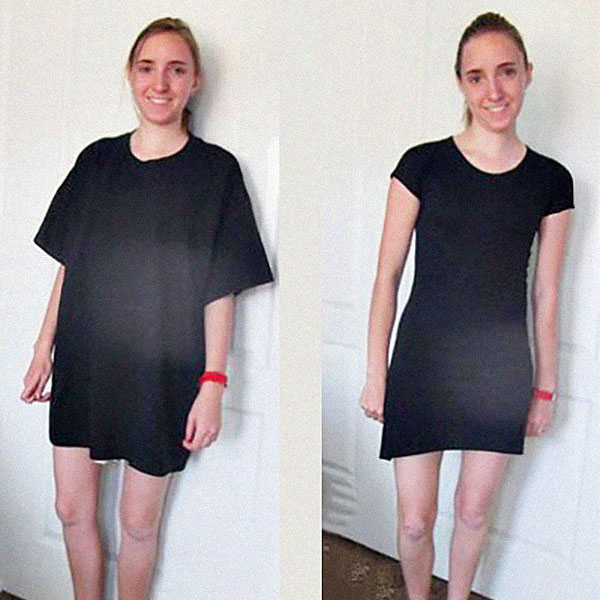 Как сделать платье из футболки