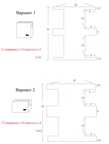 Три косметички из джинсов